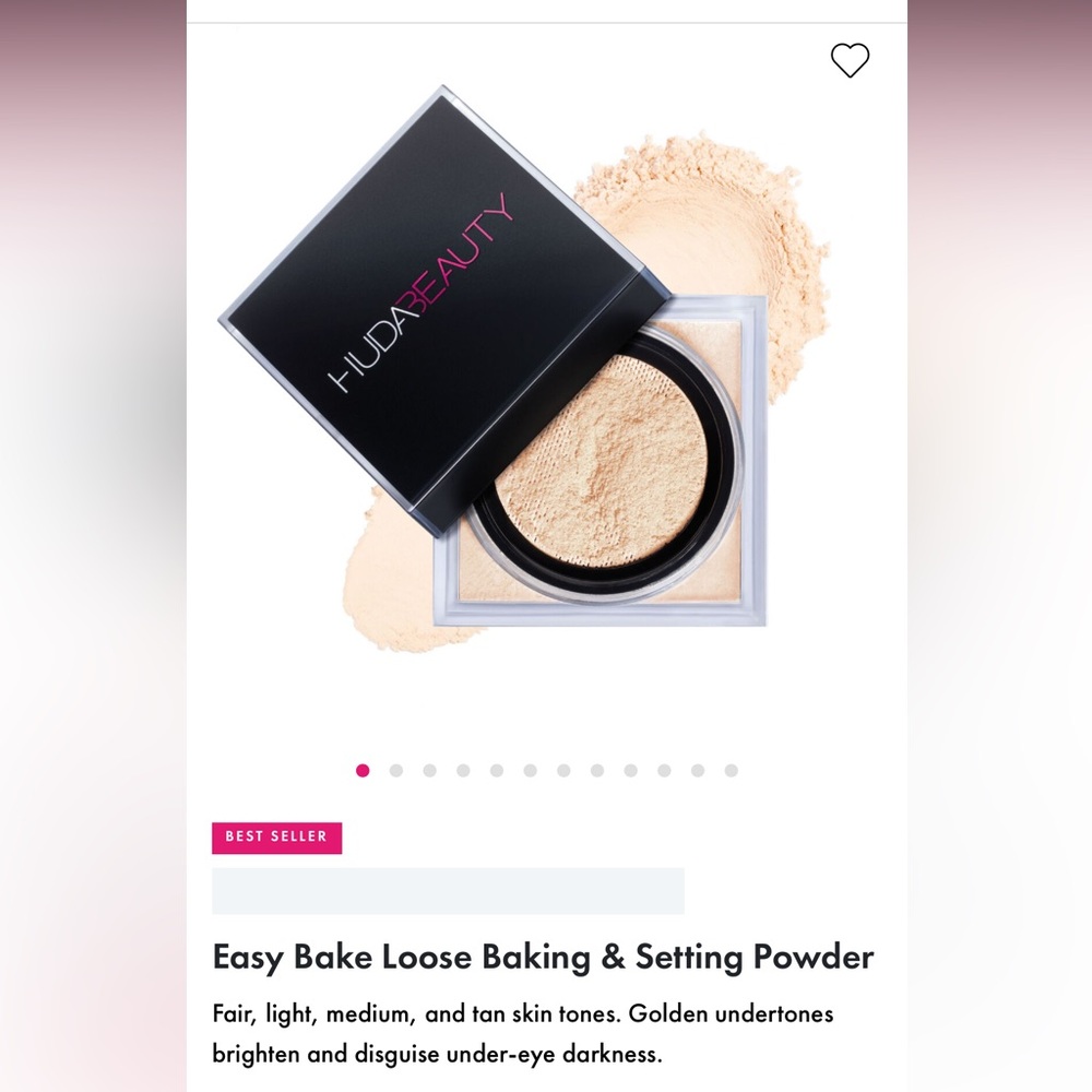Huda Beauty Loose Powder Poundcake